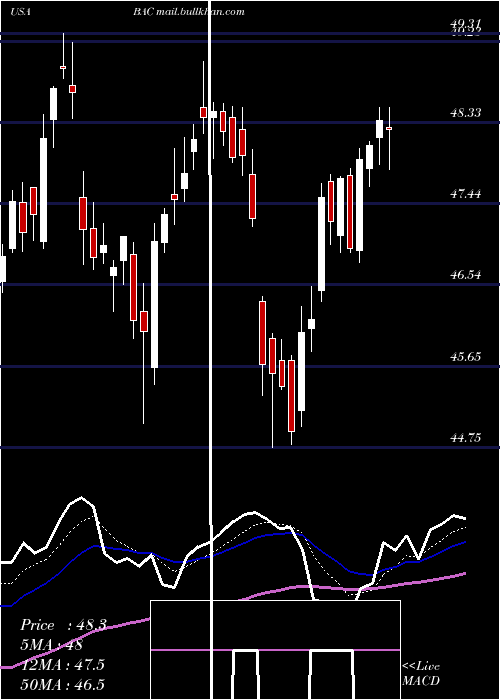  Daily chart BankAmerica