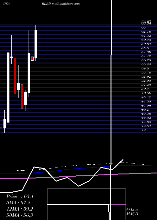  monthly chart BlueBird