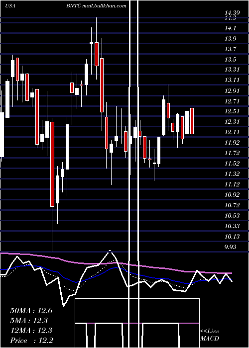  Daily chart BenitecBiopharma