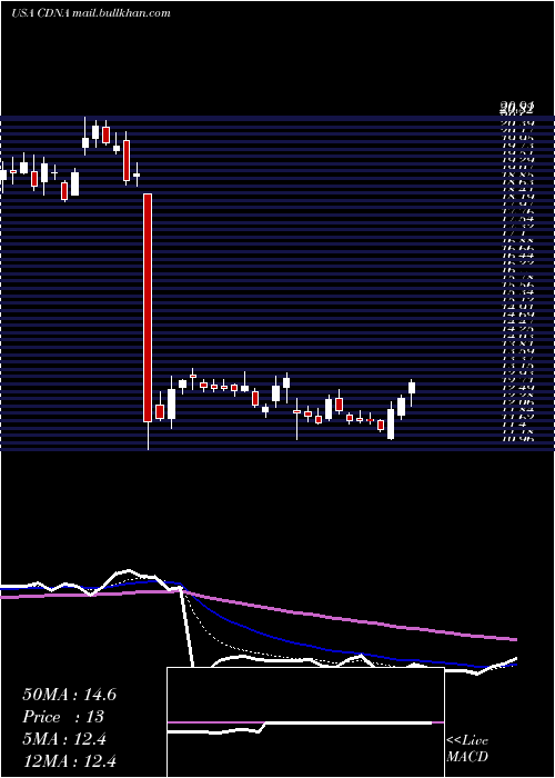  Daily chart CaredxInc