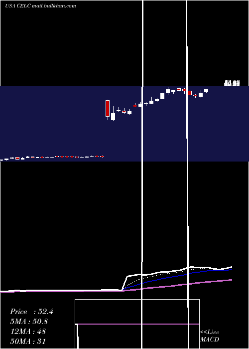  Daily chart CelcuityInc