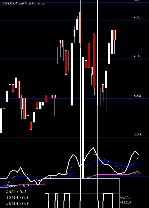  Daily chart DreyfusStrategic