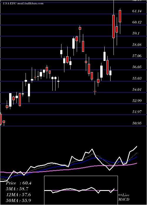  Daily chart NewOriental