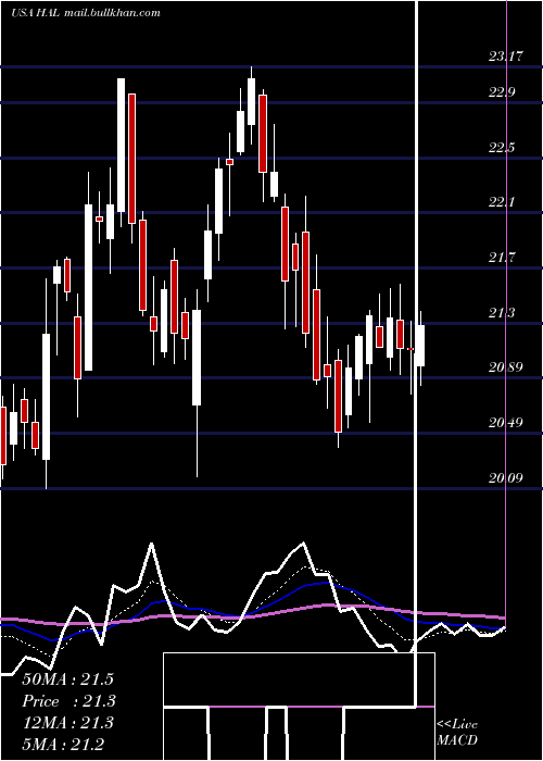  Daily chart HalliburtonCompany
