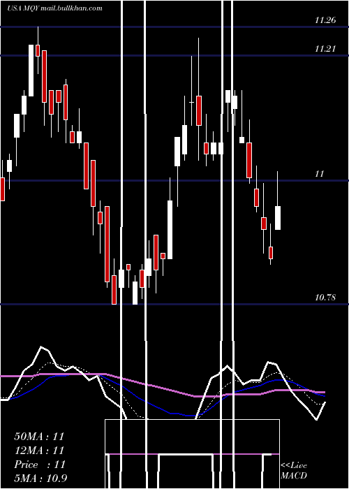  Daily chart BlackrockMuniyield