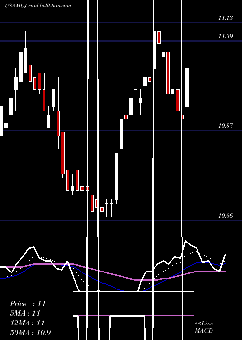  Daily chart BlackrockMuniholdings