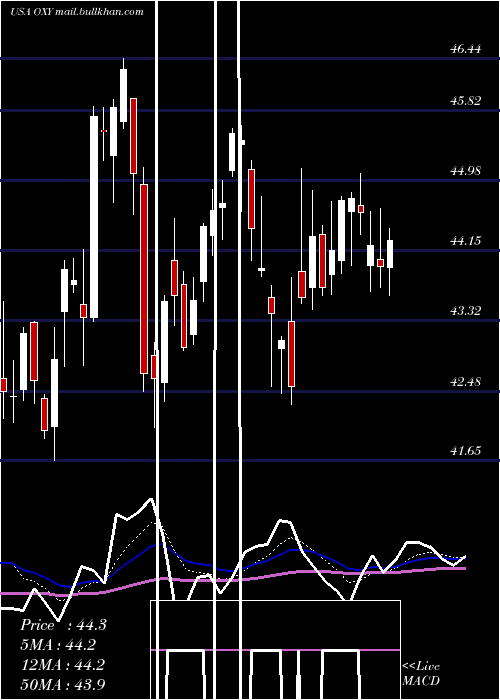  Daily chart OccidentalPetroleum