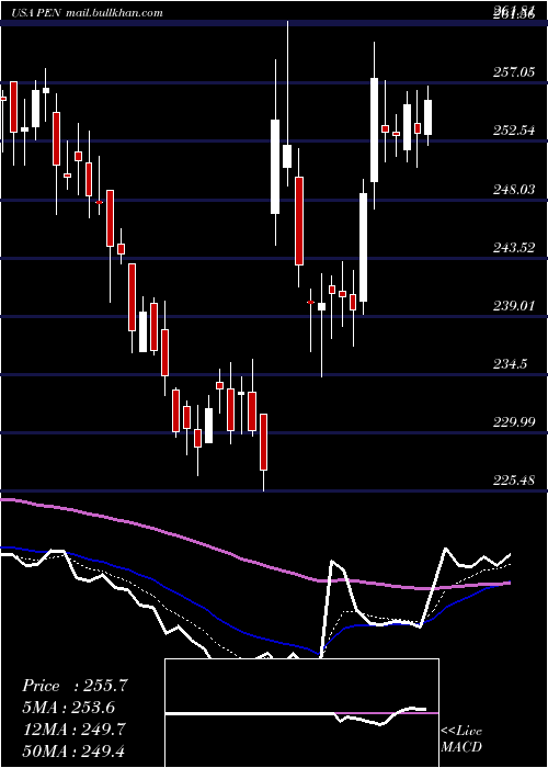  Daily chart PenumbraInc